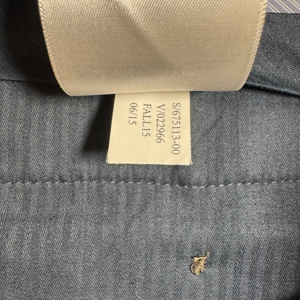 Banana Republic Modern Slim Fit Blue Wool Dress Pants 32x30 S/675113-00